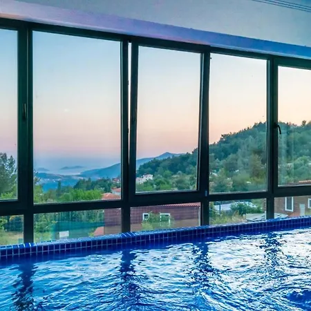 Chic With Pools Jacuzzi Nature View In Kas Villa *